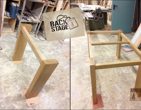 Tavolo rovere massiccio/Solid oak table Tavolo rovere massiccio/Solid oak table